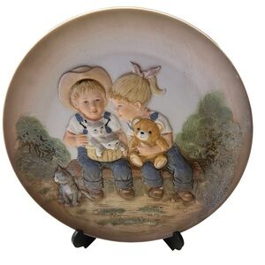 Denim Days by Homco Home Interiors and gifts 1985